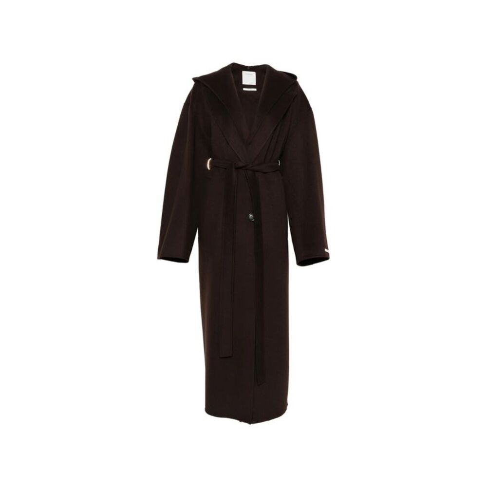 Sportmax Brown Coats - Oversized Coats Women